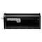 Architectural Mailboxes Mailbox, Black, Post Mount, Medium 8950B-10 - alternate 6